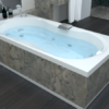 Bañera JACUZZI© con hidromasaje  Espree 153x91x51