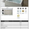 Presentación de PowerPoint Bañera JACUZZI© con hidromasaje Clean 180x120