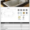 Presentación de PowerPoint Bañera JACUZZI© con hidromasaje Jacuzzi© Rialta 180x105