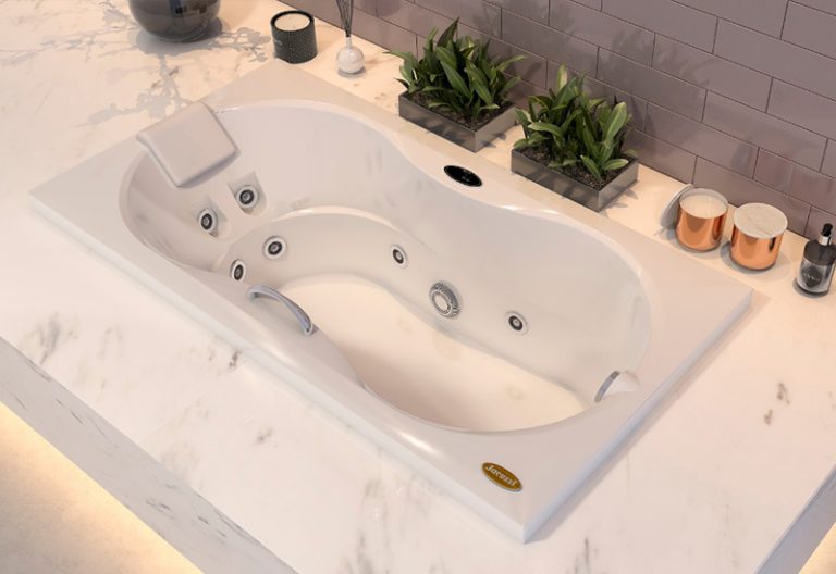 Bañera JACUZZI© con hidromasaje Espree 183x91x51