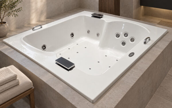 adri Bañera JACUZZI© con hidromasaje Adriatica 192x166cm