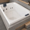 box Bañera JACUZZI© con hidromasaje Espree Box 170x120x53cm