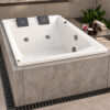 Bañera JACUZZI© con hidromasaje Carina 170 x 110