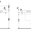 DURAVIT Pura Vida Lavatorio sobre encimera codigo 037070