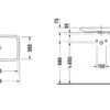 DURAVIT Pura Vida Lavatorio sobre encimera codigo 037070