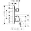Capturaehtu Hansgrohe Logis Monomando de bañera empotrado codigo 71405000