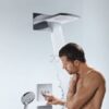Capturafheheh Hansgrohe ShowerSelect Glass para 3 funciones codigo 15736400