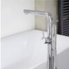 RWTQYY Hansgrohe Talis S Monomando de bañera de pie con duchador de mano codigo 72412000