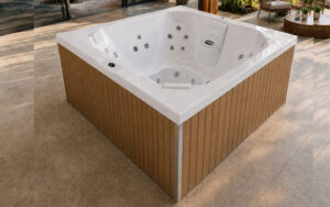 Minipiscina JACUZZI© J-185 VIP 180x180x89cm