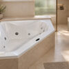 Bañera JACUZZI© con hidromasaje  Espree Corner 152x152x55