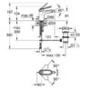 Grohe® MEZCLADOR DE BIDÉ VERIS 1/2 ″ TAMAÑO M código 32193000