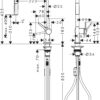 153__hmg02182_eps Hansgrohe Talis M54 Mezclador monomando de cocina 210 Acabado de acero inoxidable con caño extraíble, 1 jet. codigo 72802800