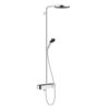 Hansgrohe Showerpipe 260 1jet con termostato de bañera ShowerTablet Select 400 codigo 24230000
