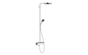 Hansgrohe Showerpipe 260 1jet con termostato de bañera ShowerTablet Select 400 codigo 24230000