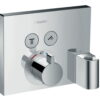 fuururuouroqr Hansgrohe ShowerSelect Termostato empotrado 2 funciones con toma de agua y soporte de ducha código 15765000