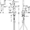 yaiAYIY Hansgrohe Talis M54 Mezclador monomando de cocina 210, caño extraíble, 1jet codigo 72802670