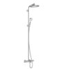 Hansgrohe Crometta S Showerpipe 240 1jet para bañera con termostato codigo 27320000