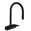 Hansgrohe Aquno Select M81 Mezclador monomando de cocina con ducha extraíble y escurridor codigo 73837670