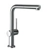 Hansgrohe Talis M54 Mezclador monomando de cocina 270, caño extraíble, 1jet acabado cromado codigo72808000