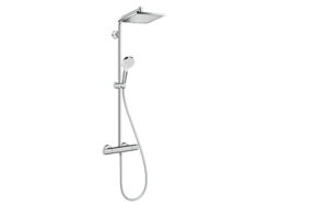 Hansgrohe Crometta E Showerpipe 240 1jet con termostato codigo  27271000