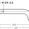 153__hmg02253_eps Hansgrohe Vernis Shape Caño de bañera codigo 71460000