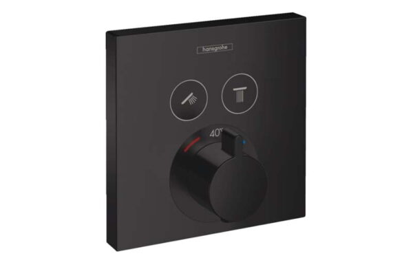 Hansgrohe© ShowerSelect Termostato empotrado para 2 funciones codigo 15763670