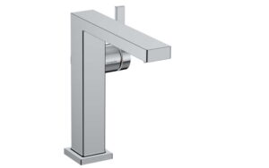 Hansgrohe Tecturis E Mezclador monomando de lavabo 150 Fine CoolStart con vaciador push-open codigo  73040000