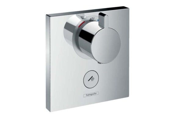 Hansgrohe© ShowerSelect Termostato empotrado de gran caudal con control adicional para 1 salida codigo 15761000