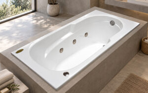 Bañera JACUZZI© con hidromasaje  JET 160