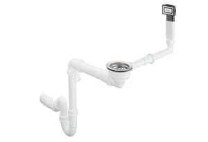 Hansgrohe D16-1 Set de desagüe y rebosadero manual para cubeta de granito codigo 43927000