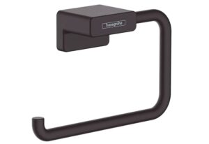 faay Hansgrohe AddStoris Portarrollos sin tapa codigo 41771670 negro mate