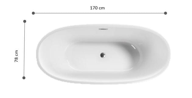 Bañeras Aloha Exenta RC 2023 170 x 78 - Imagen 3