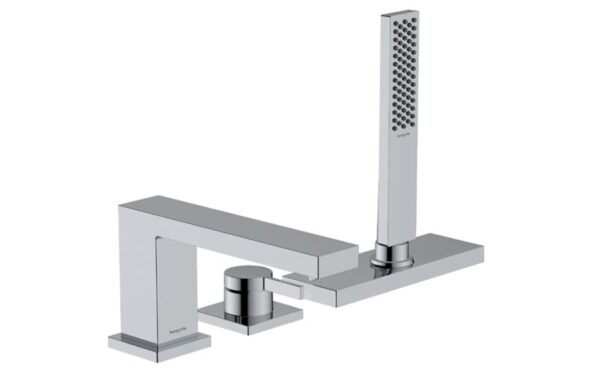HansgroheTecturis E Mezclador monomando de 3 agujeros para bañera con sBox codigo  73443000