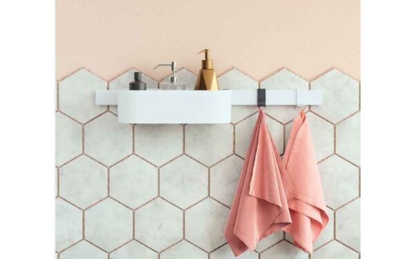 iuerue Hansgrohe kit WallStoris barral+cesta+perchas