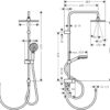 iyitdcjlp Hansgrohe Vernis Shape Showerpipe 230 1jet Reno codigo 26282000