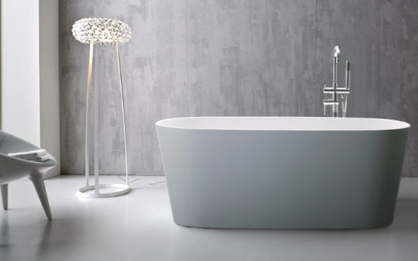 Bañeras Aloha Exenta CHIC CORIAN 150x075x054
