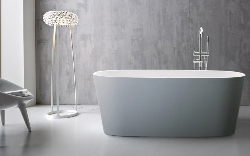 Bañeras Aloha Exenta CHIC CORIAN 150x075x054