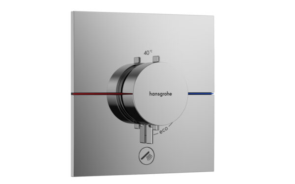 Hansgrohe© ShowerSelect Comfort E Termostato empotrado para 1 función y una salida adicional 15575000