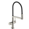 Hansgrohe Talis Select M54 PowderSpray Mezclador monomando de cocina Acabado de acero inoxidable Semi-Pro, 3 jets codigo 72861800
