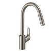 pwuoquo Hansgrohe Focus M41 Mezclador monomando de cocina 240 con ducha extraíble, 2jet codigo 31815800
