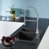 Hansgrohe Cento Mezclador monomando de cocina XXL, Semi-Pro, 2jet codigo 14806000