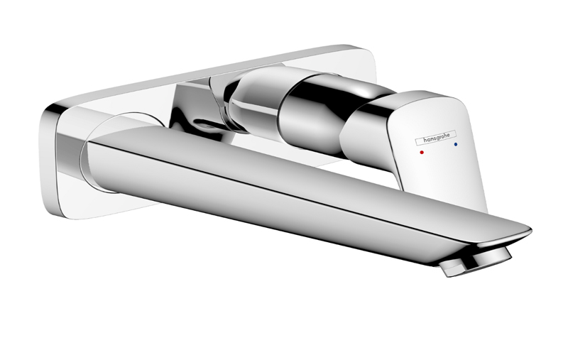 Hansgrohe Logis Monomando de lavabo empotrado a muro con caño de 19.5 cm codigo 71220000