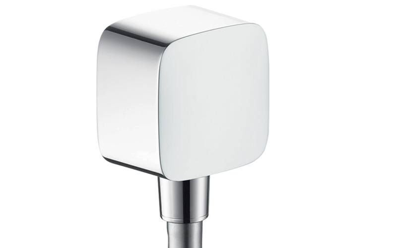 HANSGROHE FixFit Toma de agua con válvula antirretorno Negro mate codigo 26457670