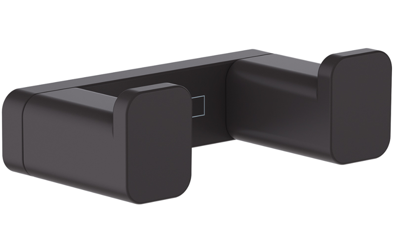 Hansgrohe AddStoris Q Percha doble Negro mate codigo 41755670