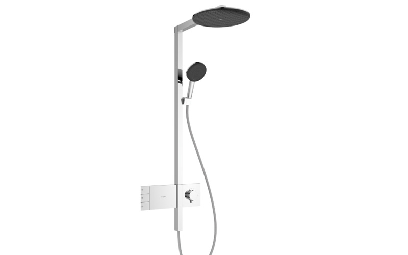 Hansgrohe Ducha Raindance Alive S  Showerpipe 300 de 2 chorros con termostato ShowerSelect Comfort. codigo 24595000