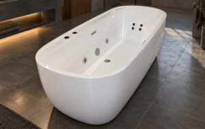 Bañera Aloha RC-2025 con hidromasaje 170x80 cm