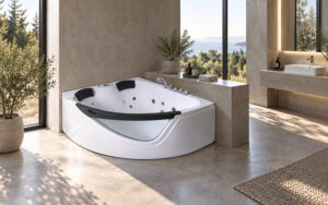 Bañera Aloha M-004 Esquinera 168 x 148 x 70